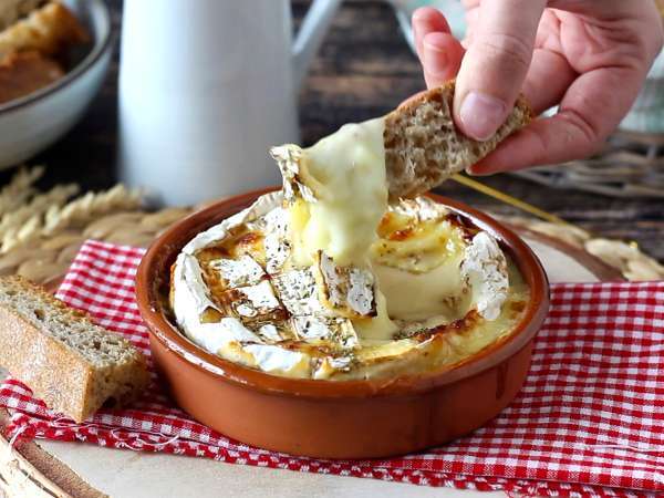 Ψητό τυρί Camembert με τη φριτέζα αέρος! - Προετοιμασία βήμα 6