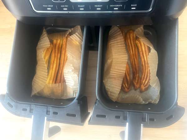 Churros μαγειρεμένα στη φριτέζα αέρος - Προετοιμασία βήμα 7