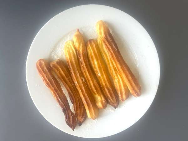 Churros μαγειρεμένα στη φριτέζα αέρος - Προετοιμασία βήμα 8