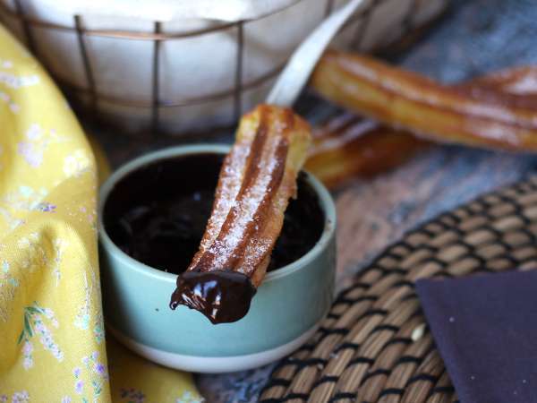 Churros μαγειρεμένα στη φριτέζα αέρος - Προετοιμασία βήμα 9