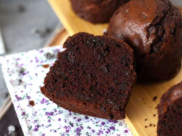 Τα καλύτερα muffins σοκολάτας: τεράστια και υγρά - Προετοιμασία βήμα 11