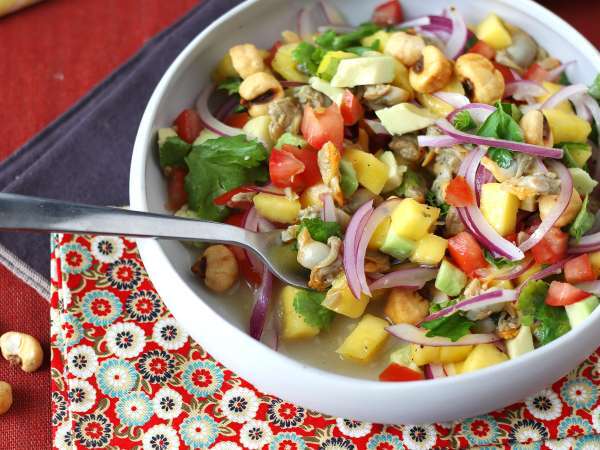 Ceviche με κονσερβοποιημένα κοκοράκια - Προετοιμασία βήμα 4