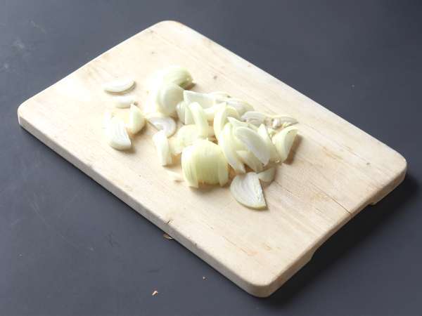 Γεμιστό ψωμί σκαντζόχοιρου τύπου Tartiflette - Προετοιμασία βήμα 1