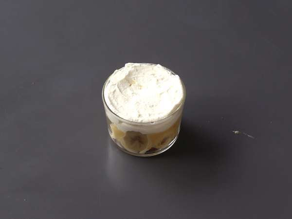 Ποτήρια τύπου Banoffee, για τους λάτρεις της μπανάνας και της καραμέλας - Προετοιμασία βήμα 11