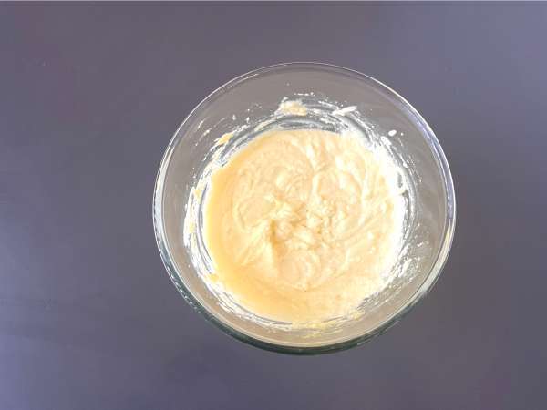 Υγιεινό cheesecake στη φριτέζα αέρα - Προετοιμασία βήμα 1