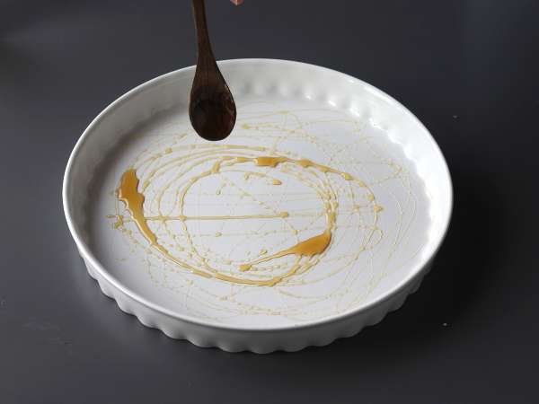 Tatin κολοκύθας με κατσικίσιο τυρί και μέλι - Προετοιμασία βήμα 6