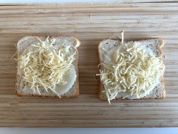 Croque monsieur με AirFryer - Προετοιμασία βήμα 2