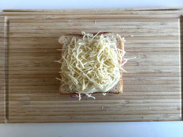 Croque monsieur με AirFryer - Προετοιμασία βήμα 4