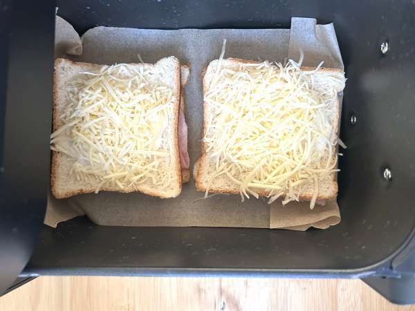 Croque monsieur με AirFryer - Προετοιμασία βήμα 5
