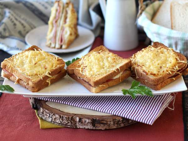 Croque monsieur με AirFryer - Προετοιμασία βήμα 6