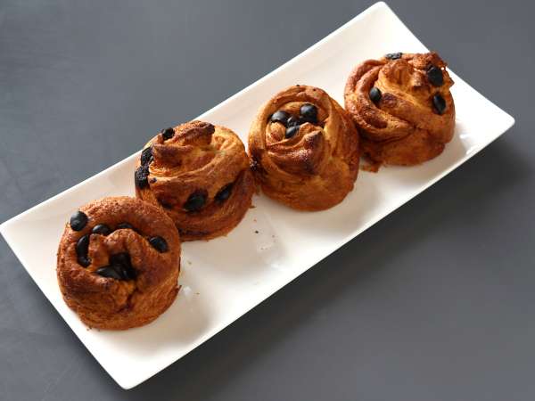 Cruffins, ο συνδυασμός κρουασάν και μάφιν, με κρέμα και σοκολάτα - Προετοιμασία βήμα 12