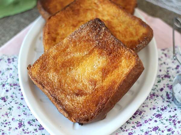 Torrijas στη φριτέζα αέρα με ψωμί μπριός, μια παράδοση χωρίς επιπλοκές - Προετοιμασία βήμα 8