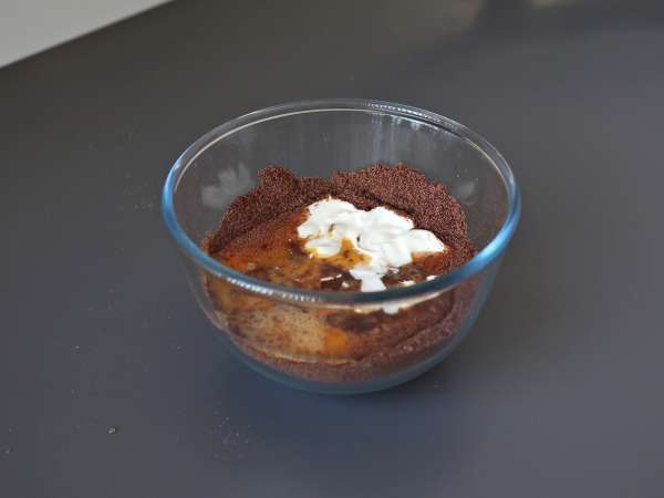 Brownie πρωτεΐνης με ορό γάλακτος, φυσικά χωρίς γλουτένη - Προετοιμασία βήμα 2