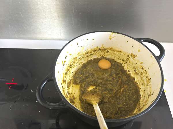Παραδοσιακή μαροκινή ζύμη με τούβλο, κοτόπουλο και μπαχαρικά - Προετοιμασία βήμα 6
