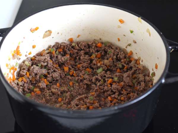 Σπιτική σάλτσα μπολονέζ - ragù alla bolognese - Προετοιμασία βήμα 3