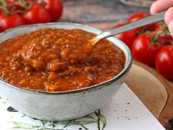 Σπιτική σάλτσα μπολονέζ - ragù alla bolognese - Προετοιμασία βήμα 7