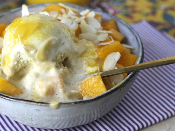 Mango bingsu, το νόστιμο κορεατικό επιδόρπιο με μάνγκο που έχει επιτυχία παγκοσμίως - Προετοιμασία βήμα 8