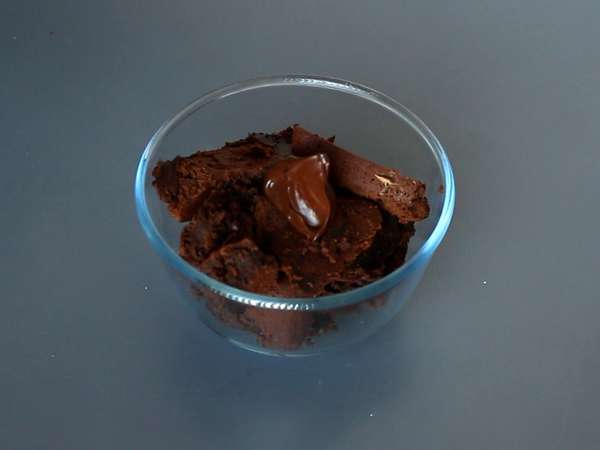 Μετατρέψτε το brownie σας σε σοκολατένιο κουκουνάρι! - Προετοιμασία βήμα 4