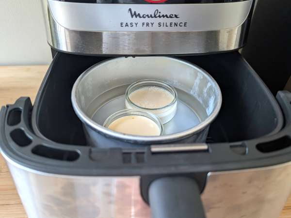 Κρέμα αυγών πολύ εύκολη στο Airfryer! - Προετοιμασία βήμα 4