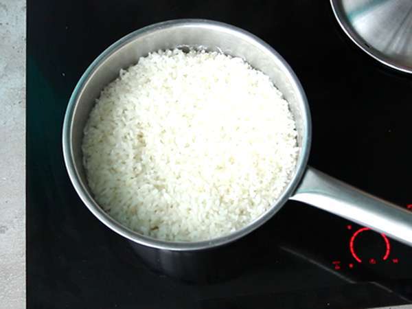 Onigiri με κρόκους αυγών διατηρημένους σε σάλτσα σόγιας - Προετοιμασία βήμα 3