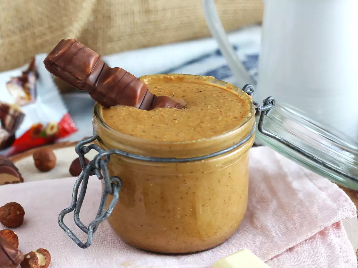 Άλειμμα με γεύση Kinder Bueno - 2 συστατικά μόνο - φωτογραφία 4