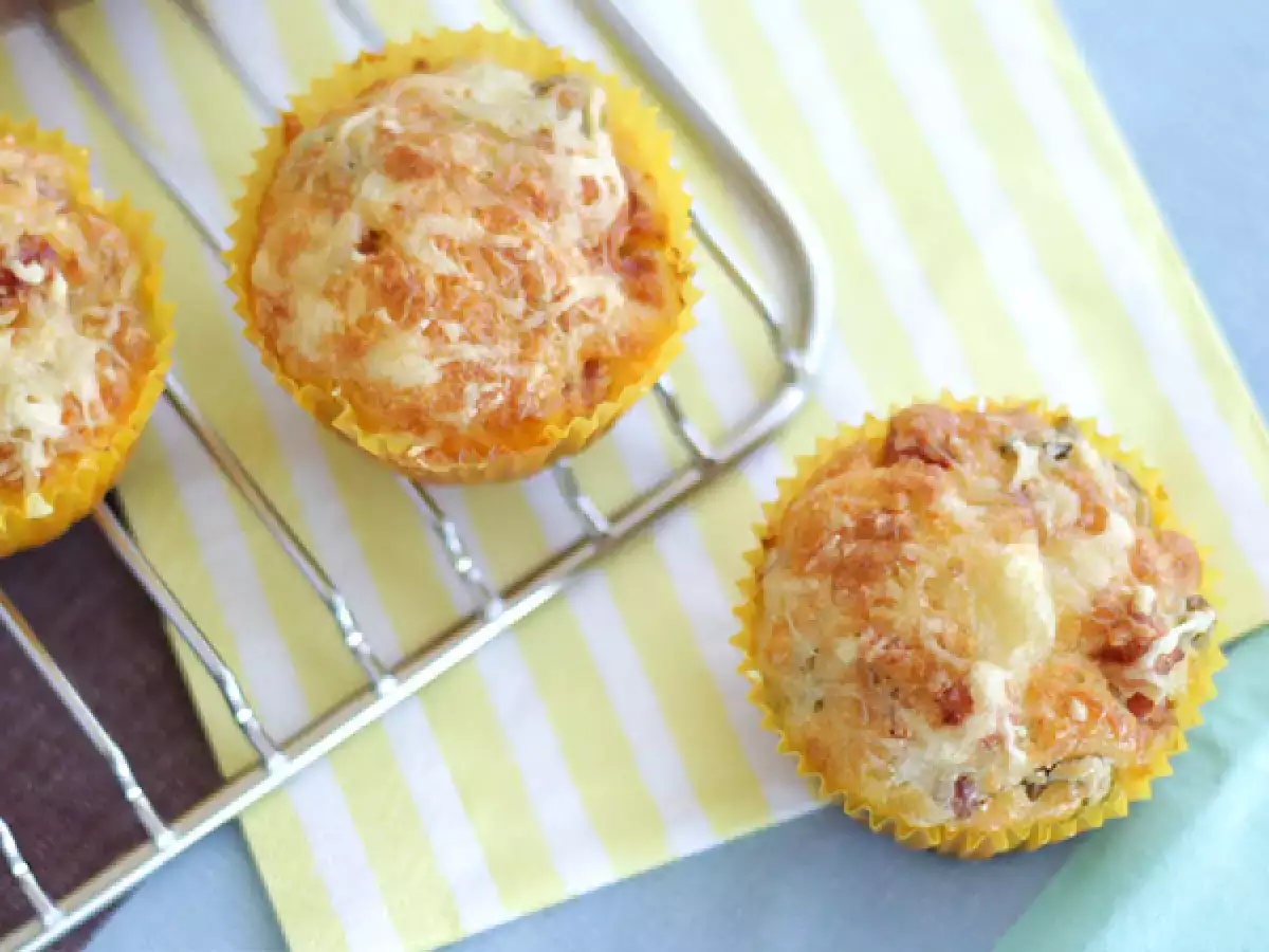 Αλμυρά muffins για απεριτίφ - φωτογραφία 2