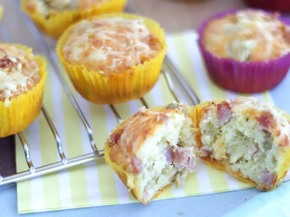Αλμυρά muffins για απεριτίφ - φωτογραφία 3