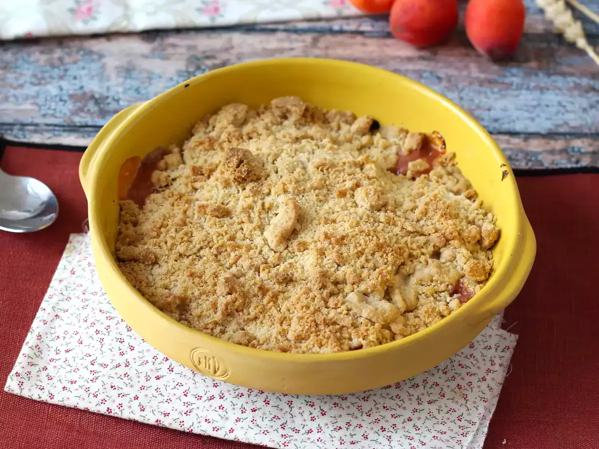 Apricot crumble - φωτογραφία 2