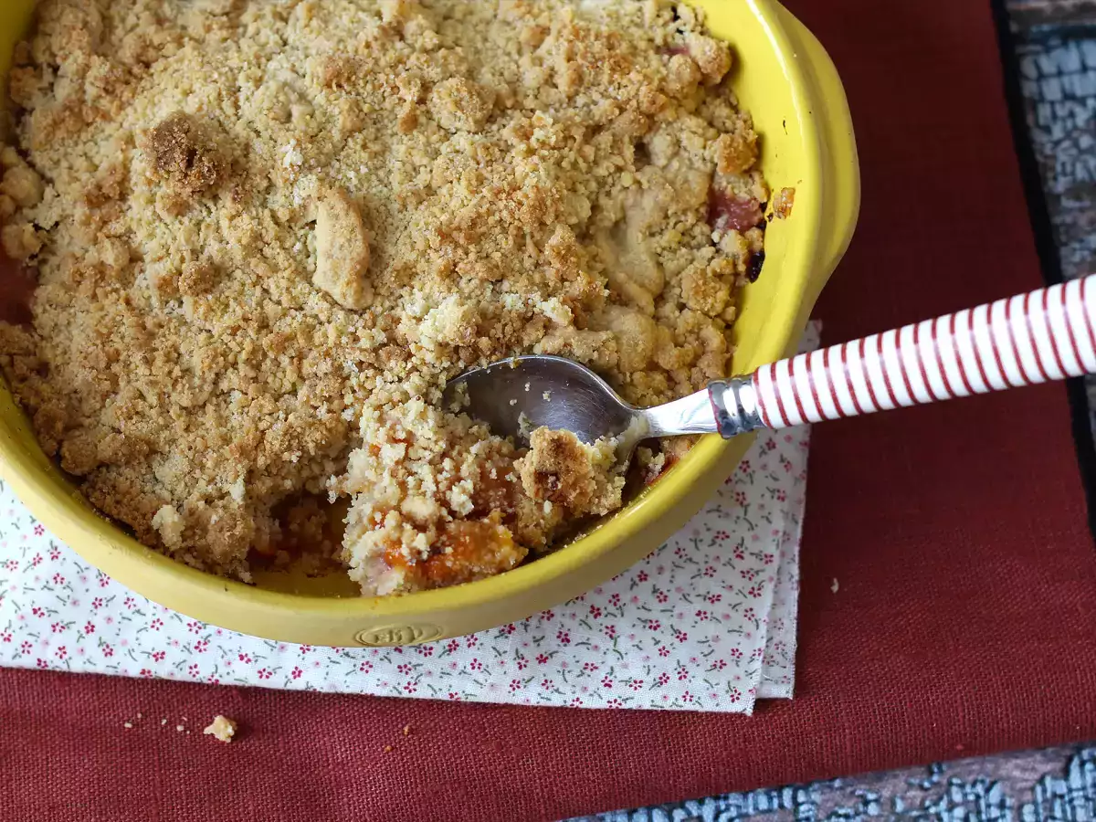 Apricot crumble - φωτογραφία 3