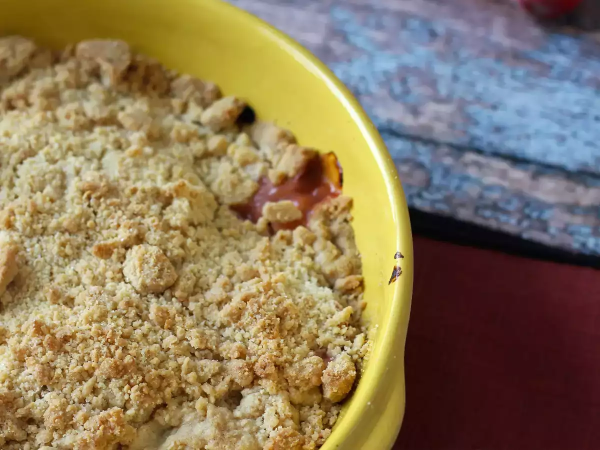 Apricot crumble - φωτογραφία 5