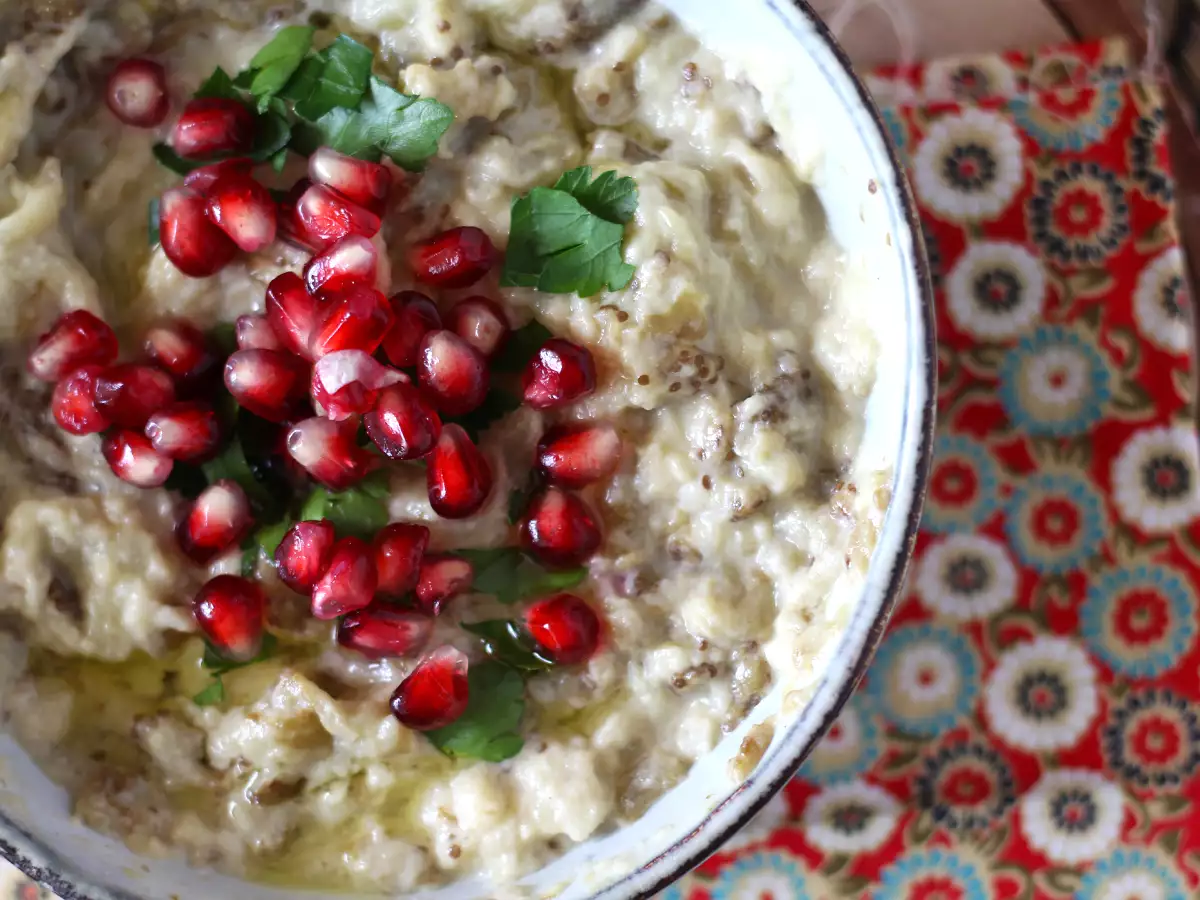 Baba ganoush, το νόστιμο λιβανέζικο άλειμμα μελιτζάνας - φωτογραφία 2