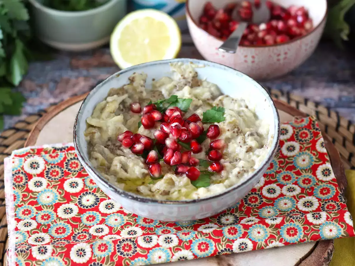 Baba ganoush, το νόστιμο λιβανέζικο άλειμμα μελιτζάνας - φωτογραφία 4
