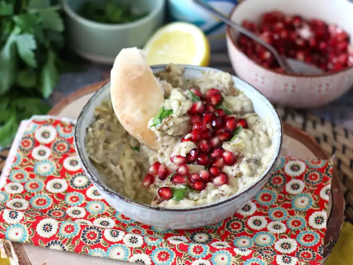 Baba ganoush, το νόστιμο λιβανέζικο άλειμμα μελιτζάνας - φωτογραφία 5