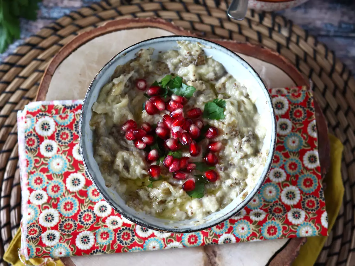 Baba ganoush, το νόστιμο λιβανέζικο άλειμμα μελιτζάνας - φωτογραφία 6