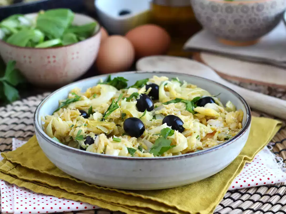 Bacalhau à Brás, μια εύκολη και νόστιμη παραδοσιακή πορτογαλική συνταγή - φωτογραφία 3