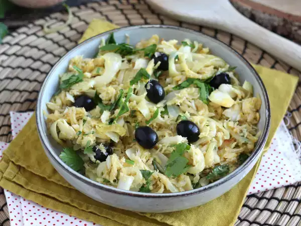 Συνταγή Bacalhau à brás, μια εύκολη και νόστιμη παραδοσιακή πορτογαλική συνταγή