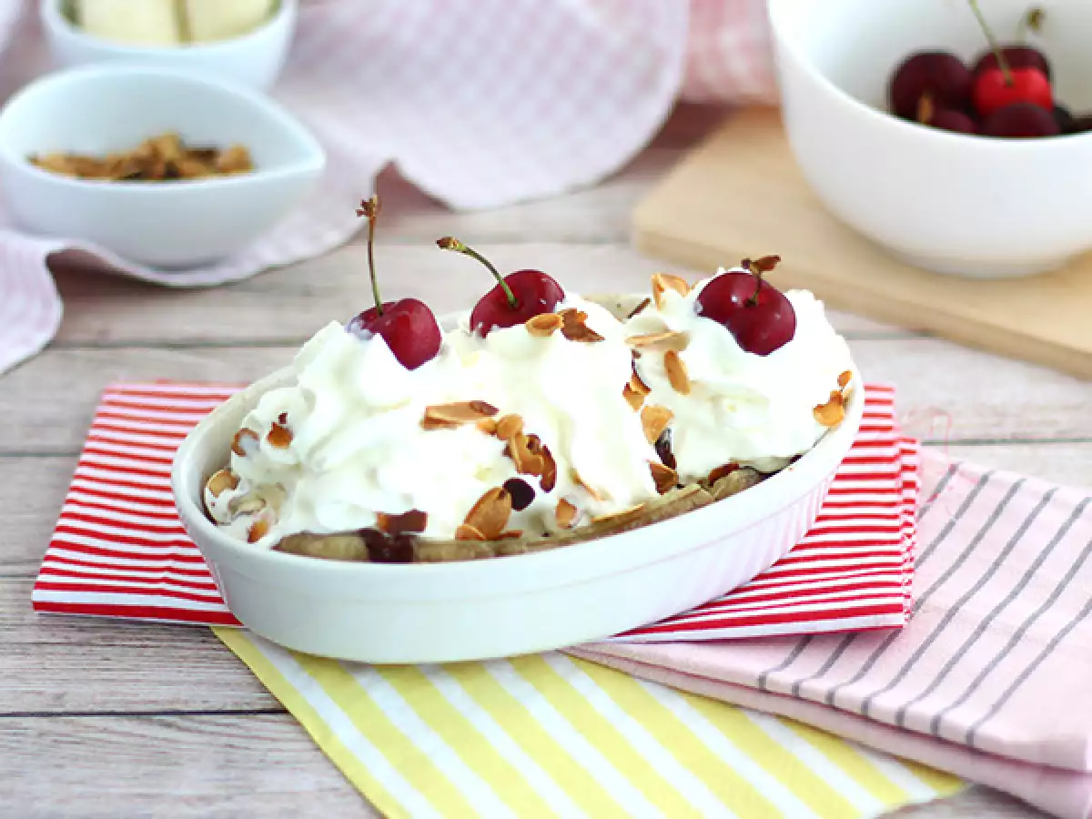 Banana Split, το διάσημο παγωμένο επιδόρπιο