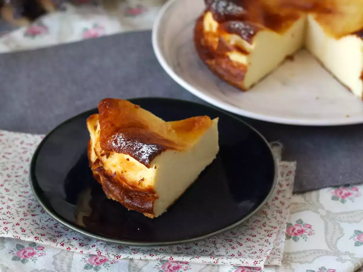 Βασκικό cheesecake - φωτογραφία 2