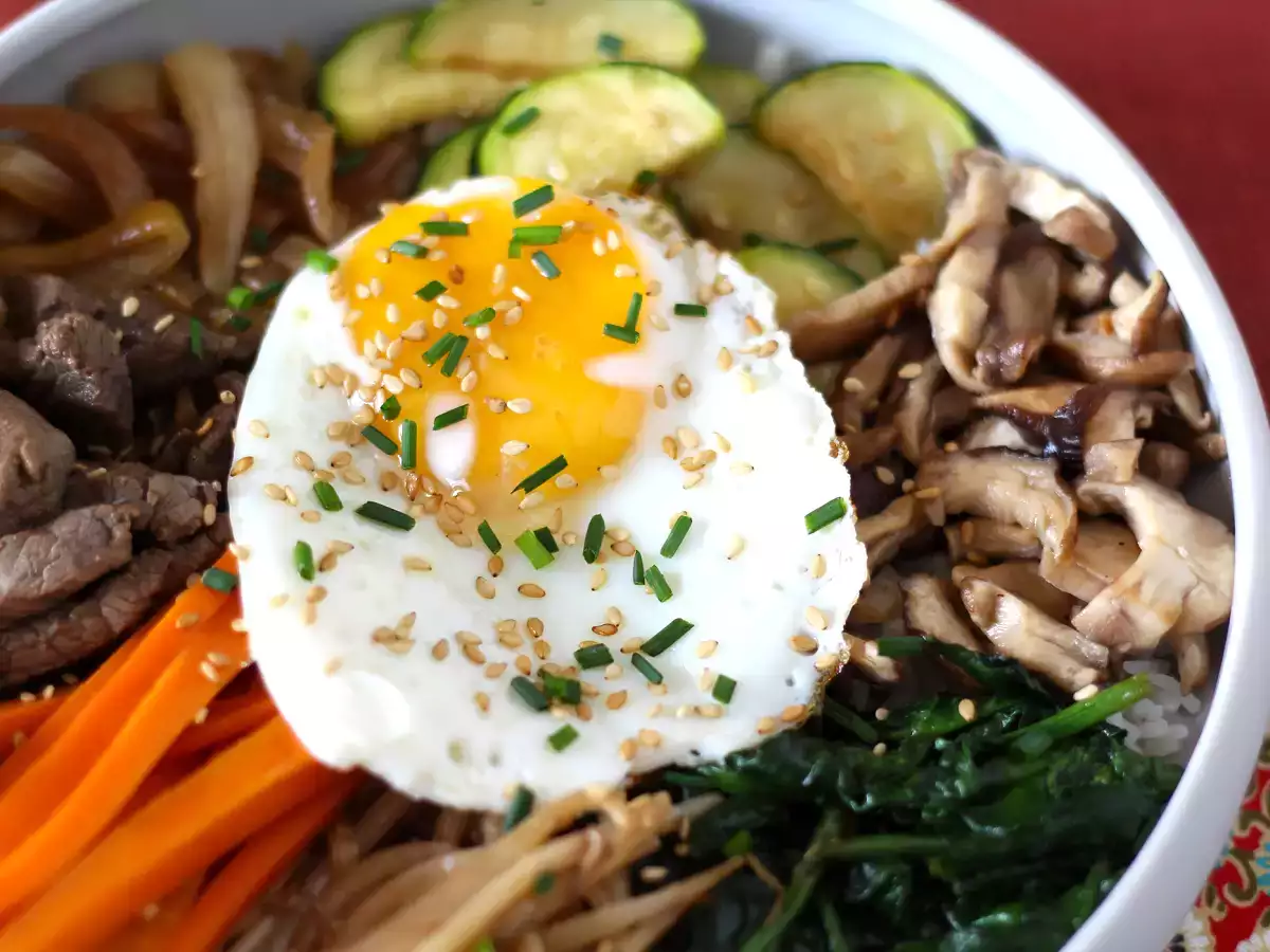 Bibimbap, το παραδοσιακό κορεατικό πιάτο - φωτογραφία 3
