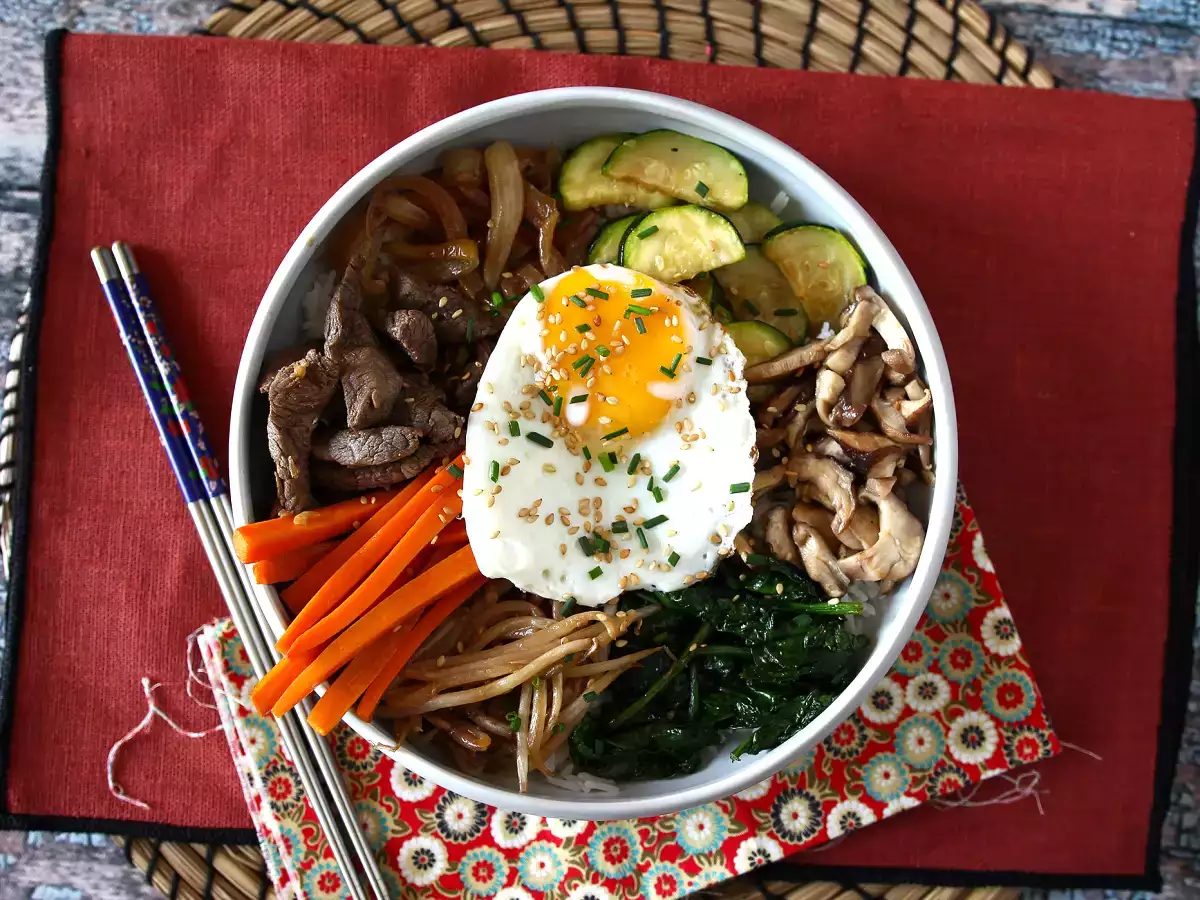 Bibimbap, το παραδοσιακό κορεατικό πιάτο - φωτογραφία 4