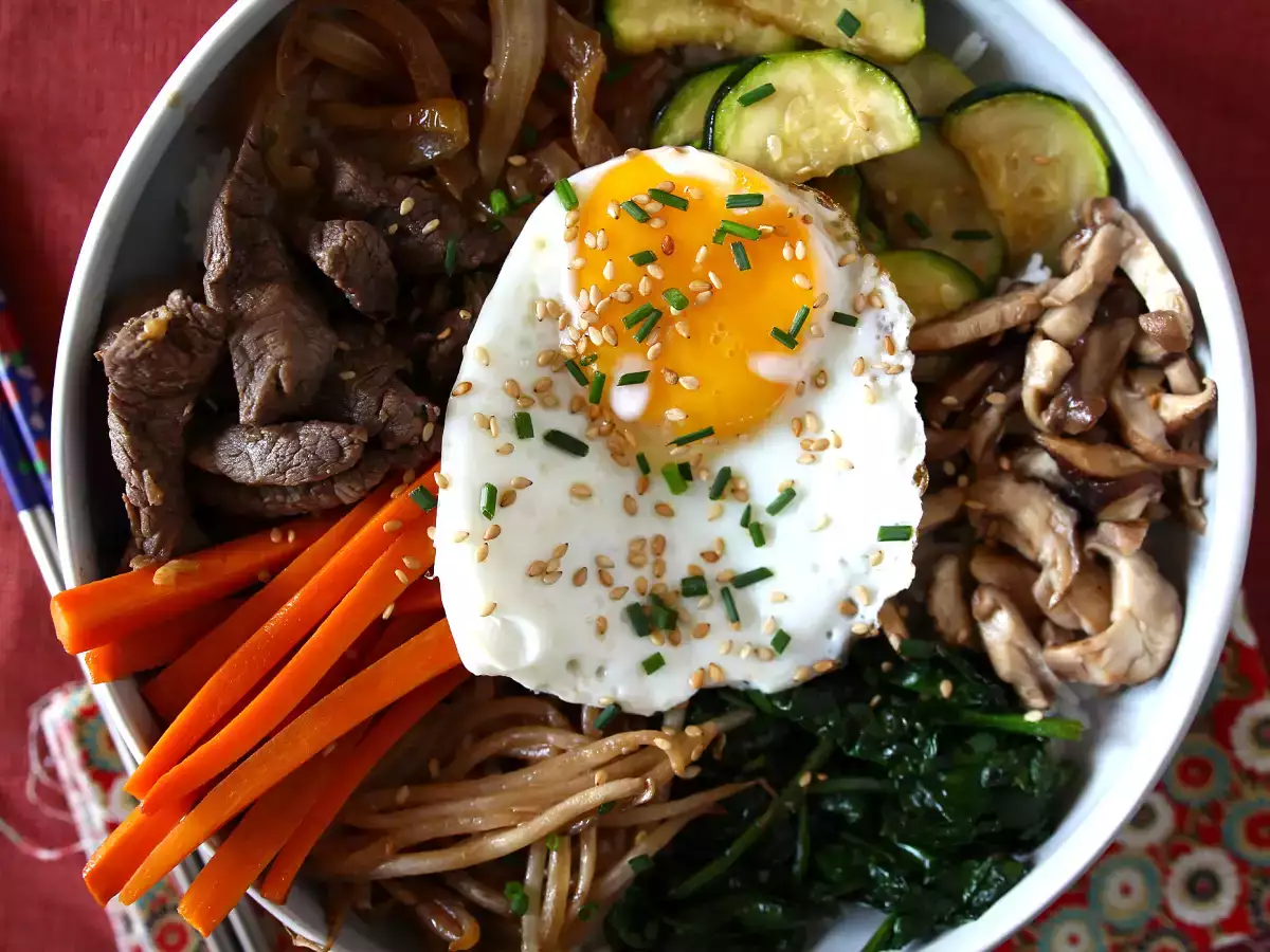 Bibimbap, το παραδοσιακό κορεατικό πιάτο - φωτογραφία 6