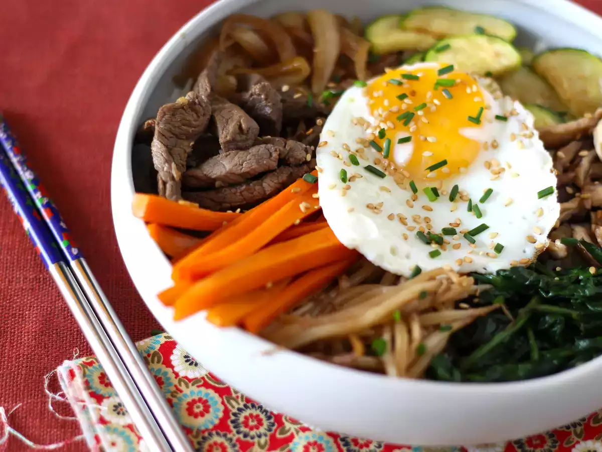 Bibimbap, το παραδοσιακό κορεατικό πιάτο - φωτογραφία 8