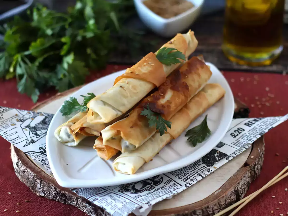 Börek με φέτα και μαϊντανό