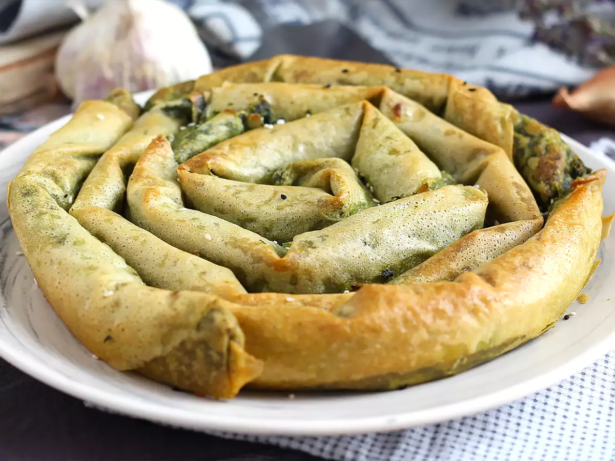 Borek, τουρκική πίτα με σπανάκι και τυρί - φωτογραφία 3