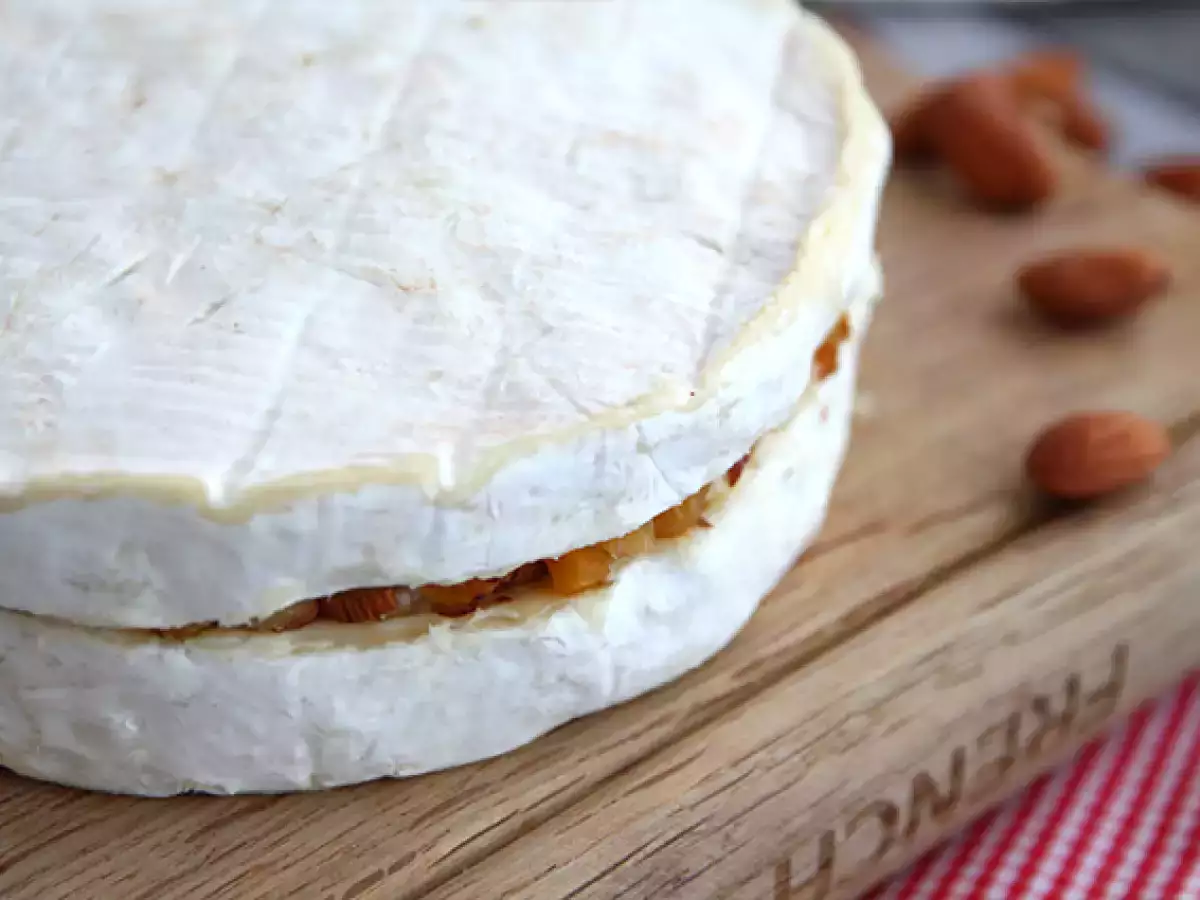 Brie με γέμιση βερίκοκου και αμυγδάλου - φωτογραφία 4