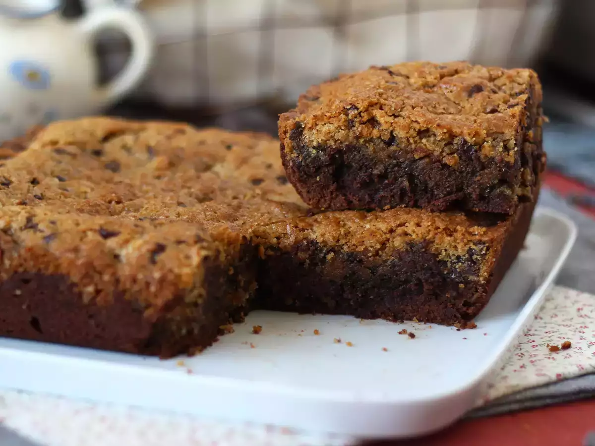 Brookies, ο τέλειος συνδυασμός brownie και μπισκότου - φωτογραφία 3