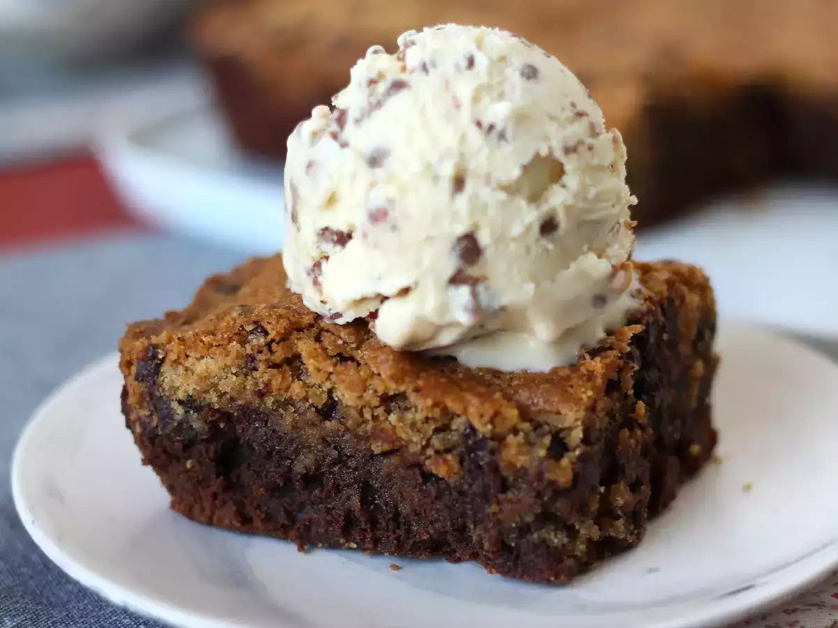 Brookies, ο τέλειος συνδυασμός brownie και μπισκότου - φωτογραφία 4