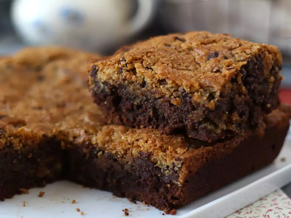 Brookies, ο τέλειος συνδυασμός brownie και μπισκότου - φωτογραφία 7