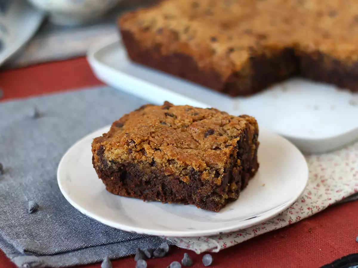 Brookies, ο τέλειος συνδυασμός brownie και μπισκότου - φωτογραφία 8