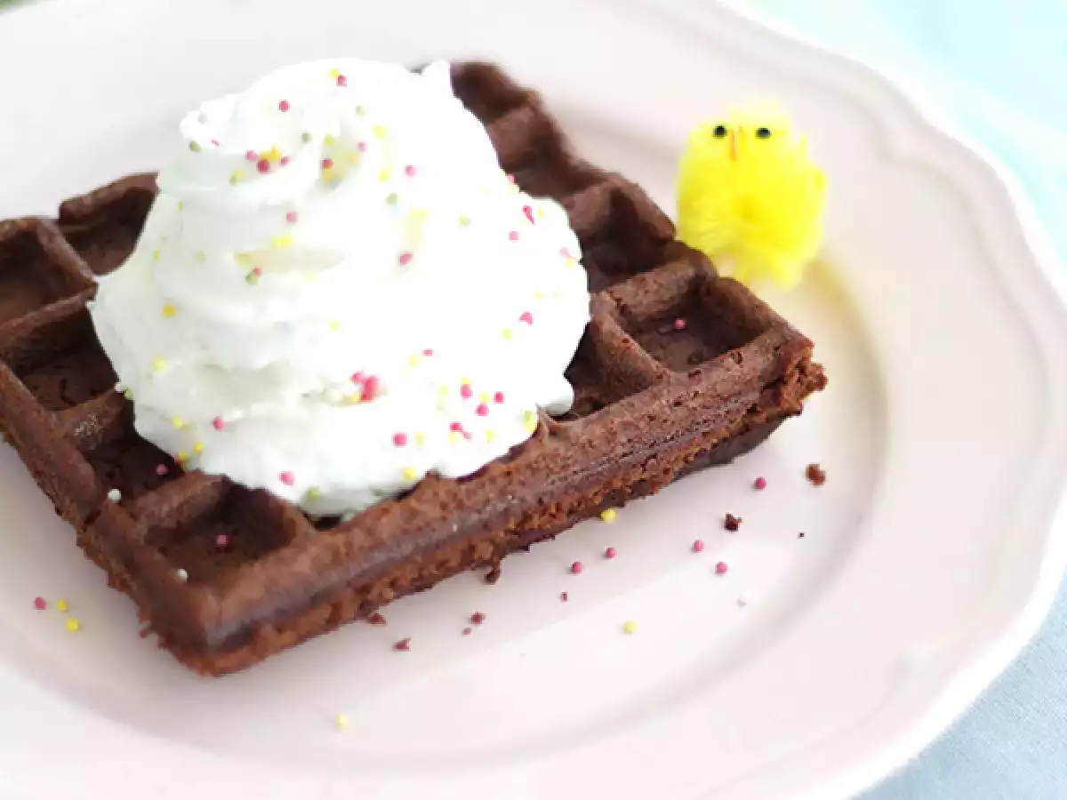 Brownie βάφλες